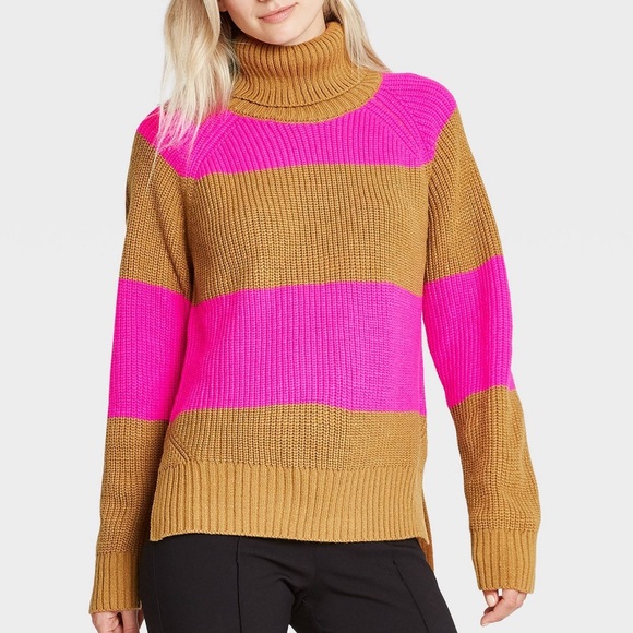Striped Turtleneck Sweater | Poshmark